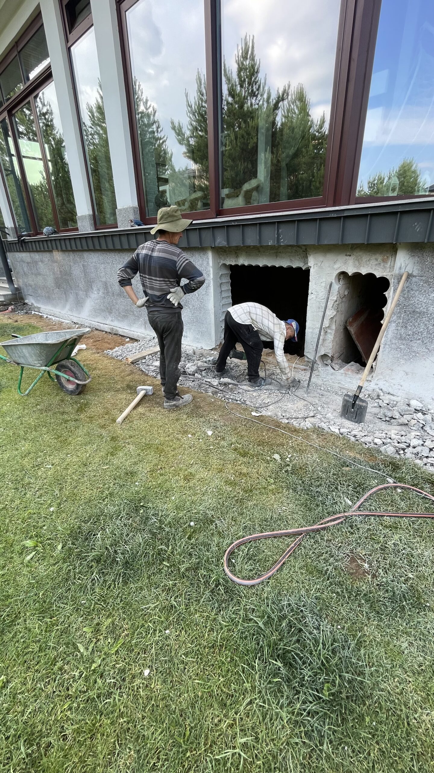 Работы на объекте Азарово