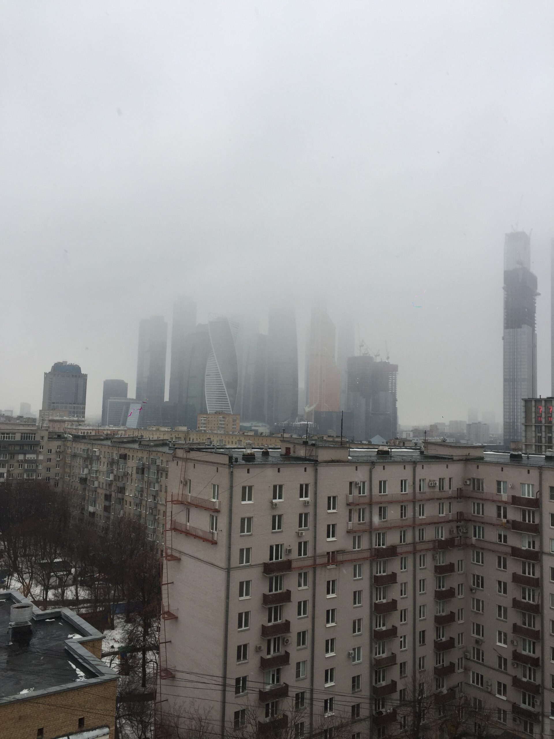 Работы на Кутузовском проспекте